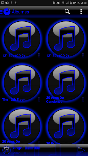 SKIN PLAYERPRO GLOW BLUE Screenshot 2