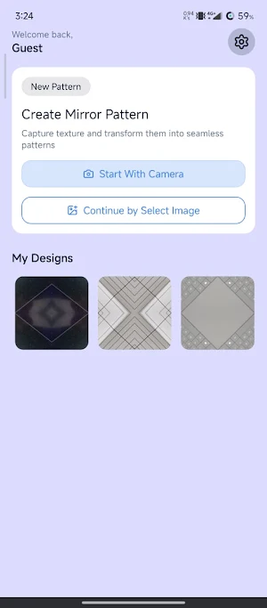 Mirror Pattern App Screenshot 3