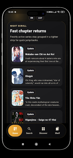 lilymanga : Manga & Comics Screenshot 2