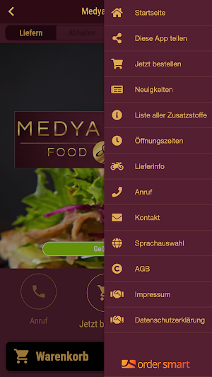 Medya Kebap Lieferservice Screenshot 3