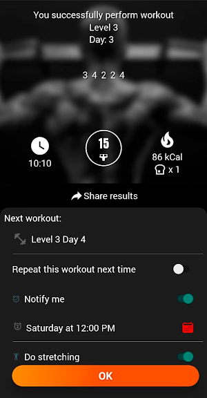 50 Pull-ups workout plan BeStronger Screenshot 1