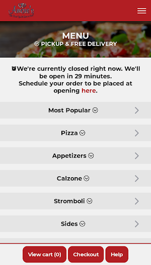 Amores Pizza Screenshot 1