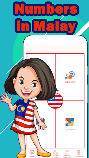 Numbers in Malay language Screenshot 0