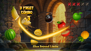 Fruit Slicing 3D Juicy Storm Screenshot 0