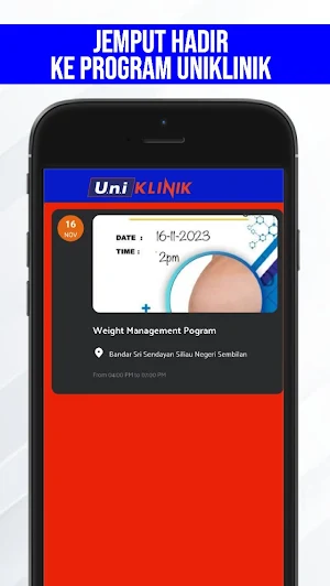 UNIKlinik App Screenshot 3