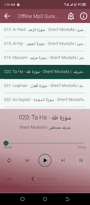 Mostafa Sherif Mp3 Quran Screenshot 2