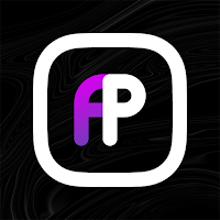 Aline Purple icon pack - linear purple icons
