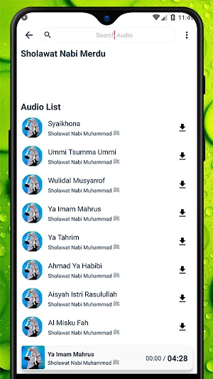 MP3 Sholawat Nabi Muhammad Screenshot 1