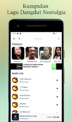 Lagu Dangdut Nostalgia Lawas Screenshot 0