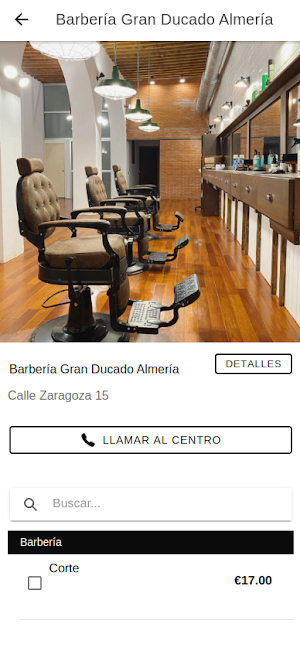 Barbería Gran Ducado Screenshot 1