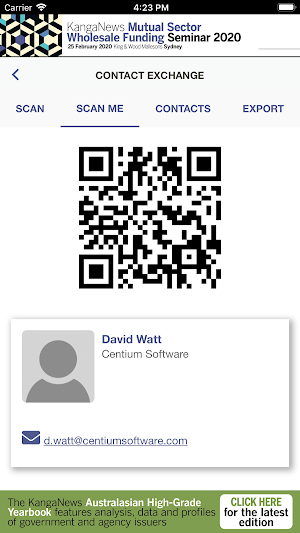 The KangaNews Event App Screenshot 3