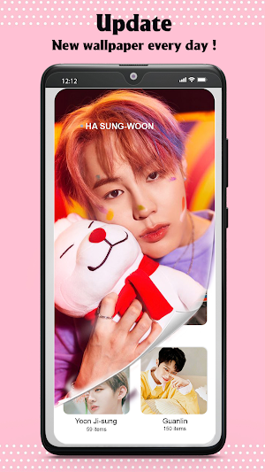 Wanna One Wallpaper Design Screenshot 2