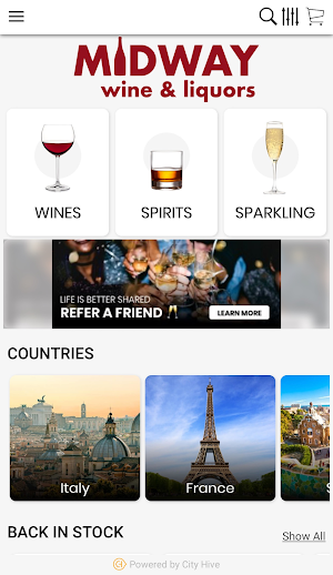 Midway Wine & Liquor NY Screenshot 1