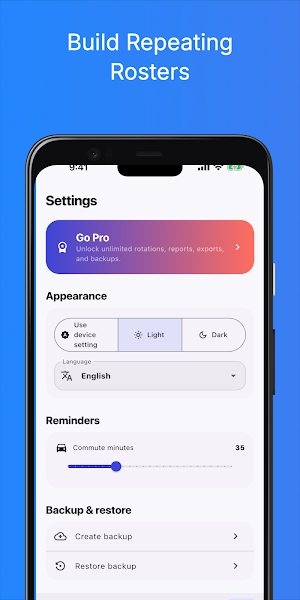 ShiftPilot: Shift Calendar Screenshot 1