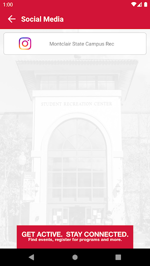 Montclair State Rec Center Screenshot 3