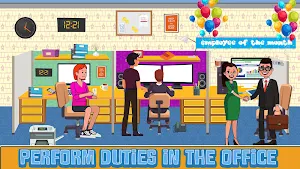 My Office Pretend Lifestyle: Play Town Busy Life Screenshot 0