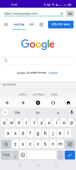 Flash Browser Screenshot 1