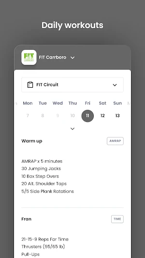 FIT Carrboro Screenshot 3