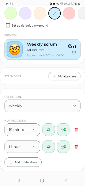 Calendar & Planner - CalendX Screenshot 3