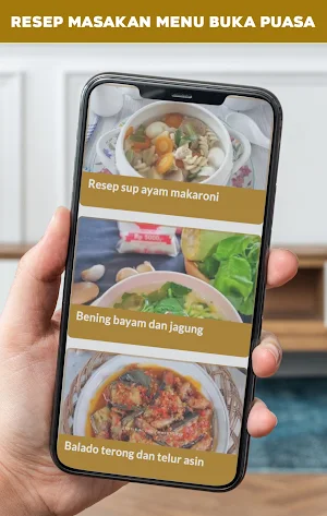Resep Masakan Menu Buka Puasa Screenshot 0