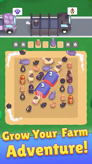 Farm Jam: Animal Escape Puzzle Screenshot 2