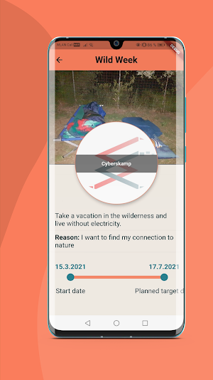 Purpocon - Manage your goals Screenshot 1