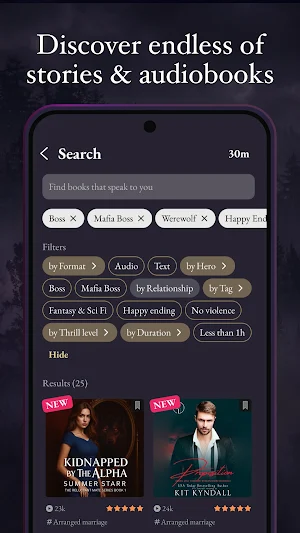 Shadowlune: Werewolf Novels Screenshot 2