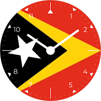 East Timor Analog Watch Face
