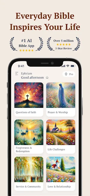 AI Holy Bible:Christian Prayer Screenshot 0