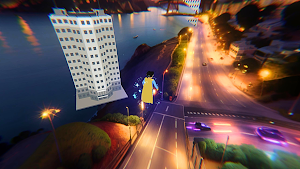 Flying Man City Hero Screenshot 3