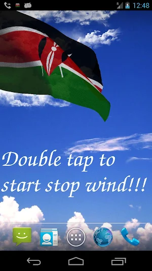Kenya Flag Live Wallpaper Screenshot 0