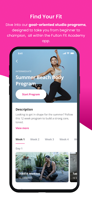 Fulton Fit Academy Screenshot 2