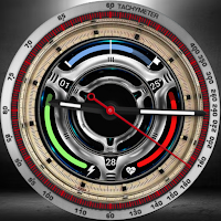 Chrome Atlas Watch Face