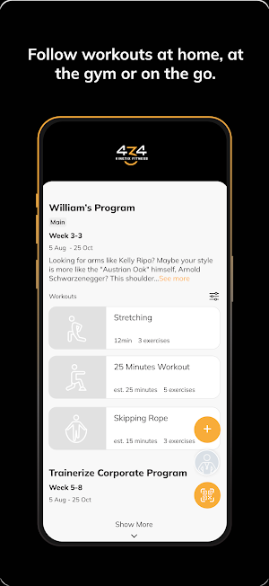 434 Kinetix Fitness Screenshot 2