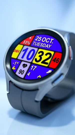 DIGITAL BIG ZECO Watch face Screenshot 3