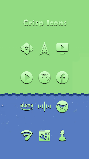 Crisp Green Icons Screenshot 3
