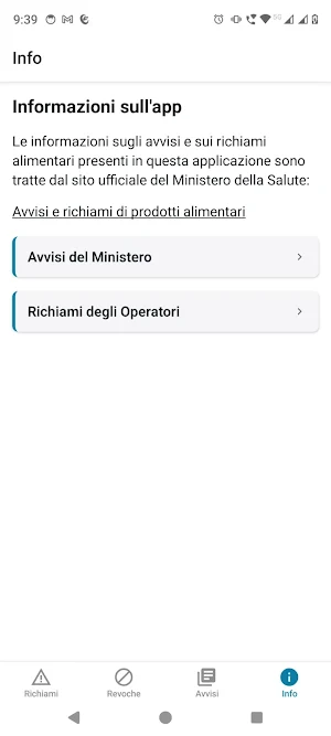 Sicurezza Alimentare Screenshot 3