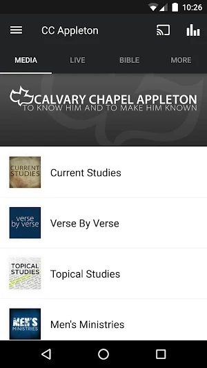 Calvary Chapel Appleton Screenshot 0