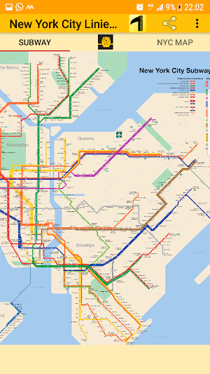 New York City Subway Maps Screenshot 2