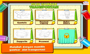 Marbel Mewarnai : Transportasi Screenshot 1