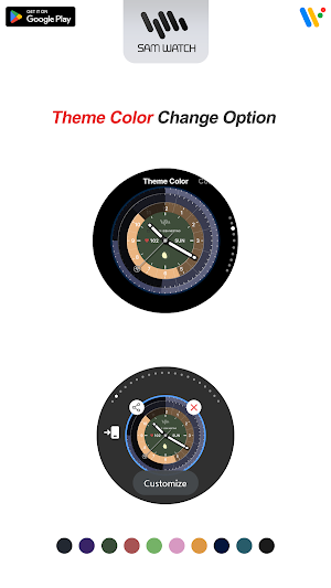 SamWatch Simple Analog 41 Screenshot 3
