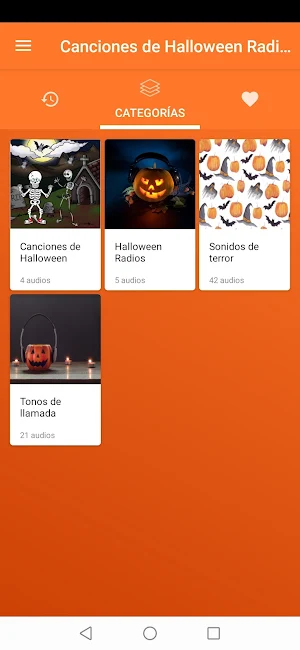 Canciones Halloween Radio Sonidos Screenshot 2