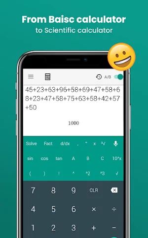 scientific calculator for free with graphing Screenshot 1