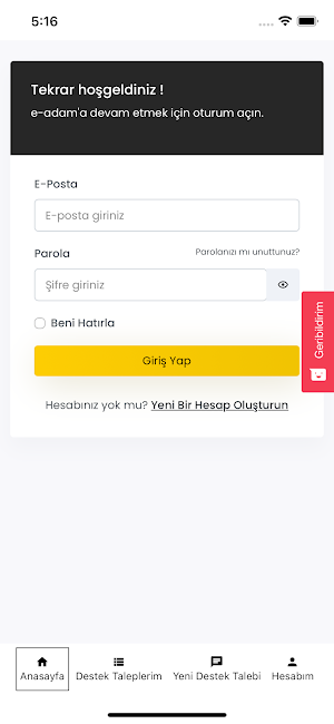 E-adam Destek Screenshot 0