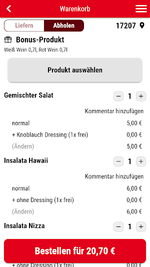 City Pizza Röbel Screenshot 1
