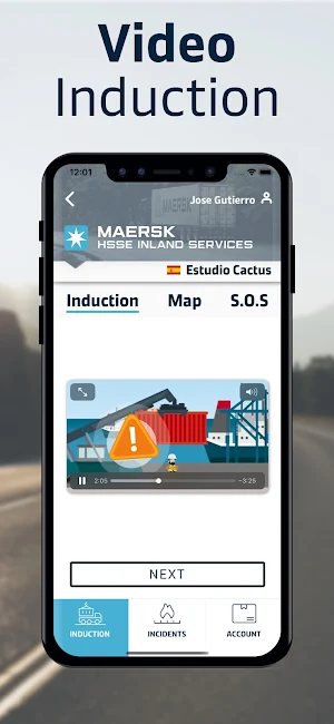 HSSE Maersk Landside Services Screenshot 2