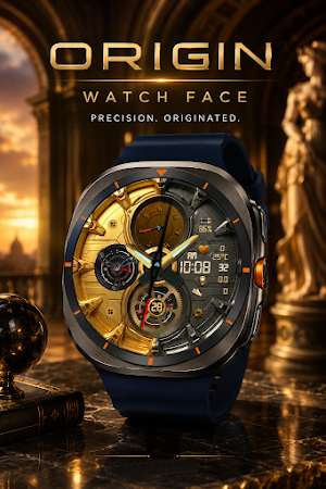 Origin Dual Wear OS Watch Face Screenshot 2