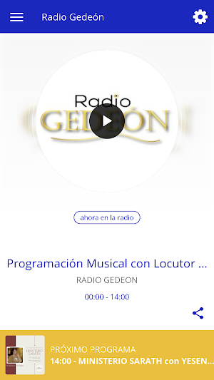 Radio Gedeón Screenshot 0
