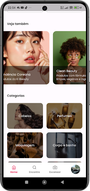 Beauty Love: skincare e beleza Screenshot 1
