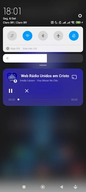 Web Rádio Unidos em Cristo Screenshot 2
